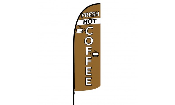 Coffee Custom Advertising Flag